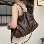 Large Soft Handbag, 13" Laptop Tote Bag - MILA