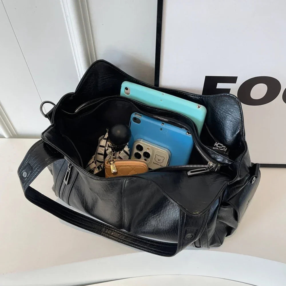 Zip Tote Bag, Soft Everyday Bag - STELLA