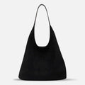 Slouchy Vegan Suede Shoulder Bag, Hobo Tote - NOA