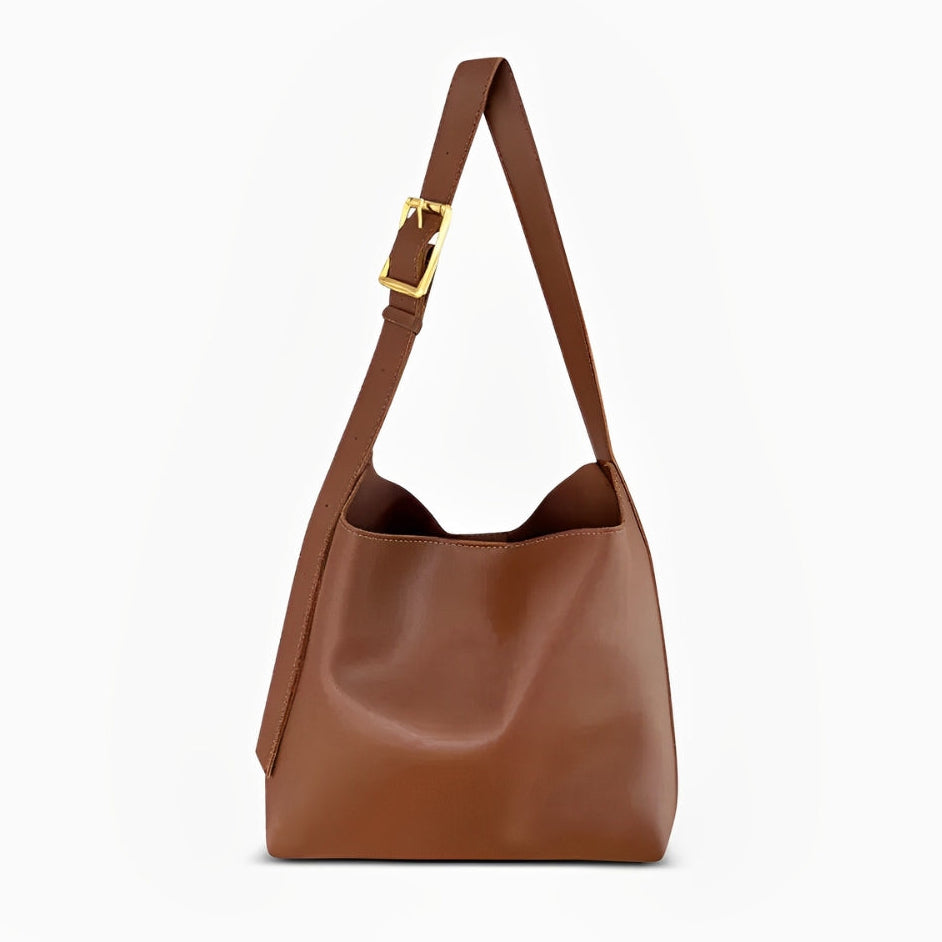 Hobo Shoulder Bag with Matching Pouch 