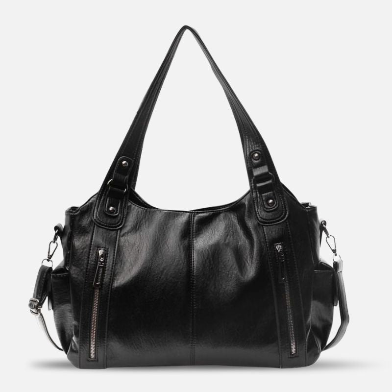 Zip Tote Bag, Soft Everyday Bag - STELLA