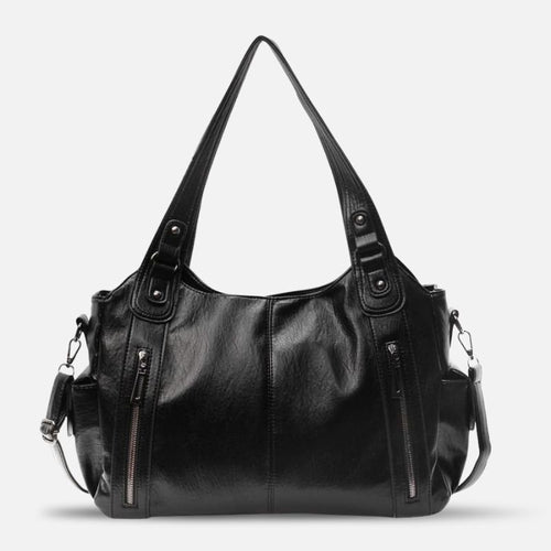 Zip Tote Bag, Soft Everyday Bag - STELLA